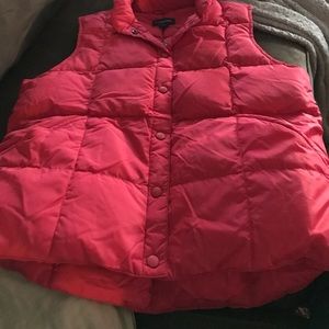 NWOT red lands end puffer vest